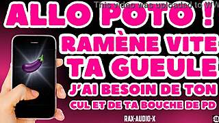 tu vas ouvrir ton cul pour ton pote gay