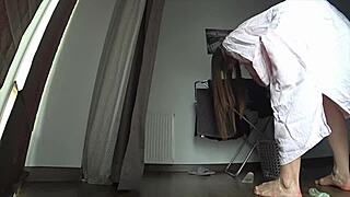 Cheating wife bangs her husband’s cousin in wild anal action