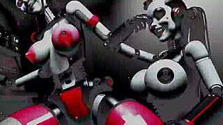 C23 robot whores throw a wild dystopian sex party with machine visuals