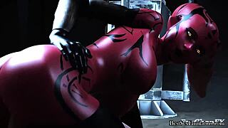 Star Wars 3D sex compilation heats up in Part 2.