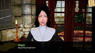 In my new family, teen 18+ gets fucked with big tits bouncing