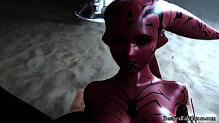 Star Wars 3D sex compilation heats up in Part 2.