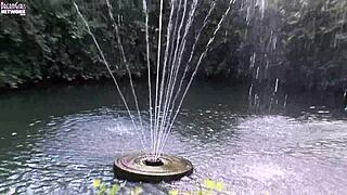 see her flash in public?