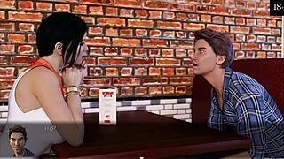 Anna's Exciting Affection Gameplay By The Pool