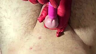 Juicy Pussy and Big Ass Get Cunilingus, Deepthroat, and Handjob with Vibrating Stick Leading to Huge Cum