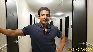 A white man has sex with an Indian woman with a black man’s dick