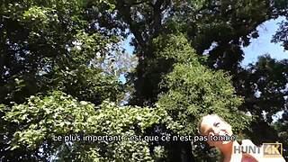 For Money, A Stud Watches The Hunter With His Girlfriend