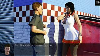 Anna's Exciting Affection Gameplay By The Pool