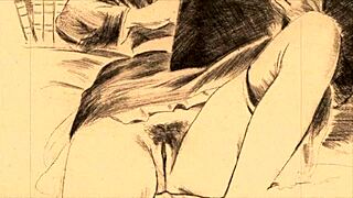 Have you seen these vintage erotic drawings?