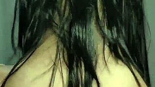 Brunette Cowgirl with Big Ass Rides Dick to Wet Creampie