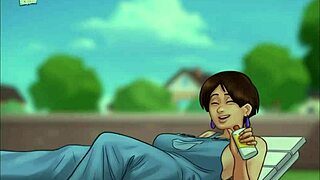 Milf with big ass in summertime saga 127.