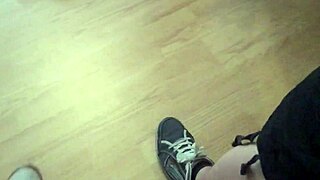 GIRLS BACKSTAGE in LINGERIE and LEATHER, NO PANTIES, ASS SHAKING