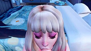 lustful futanari stepsister arranges anal