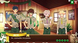 i got permission from the scoutmaster in game friends camp episode 34 russian voiceover