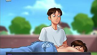 Milf with big ass in summertime saga 127.