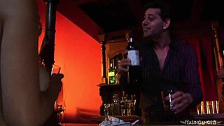 Lucky Dude! His Cock Pleased By Three Chicks