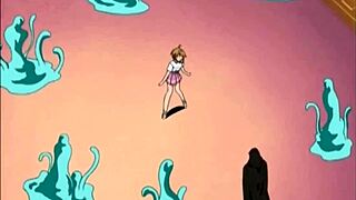 big titty anime babe gets her pussy licked good