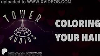Erotic Audio For Women: Experienced Boyfriend Gives Dirty Talk While Coloring Hair
