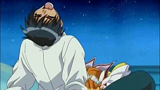 big titty anime babe gets her pussy licked good