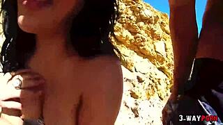 Raquel Love Gets Facial in 3-Way!