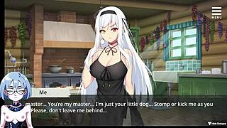 Get some hentai action with the witch's sexual prison game