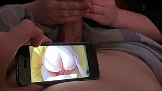 hot stepmother caught me jerking off and helped me cum