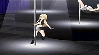 princess of the ring battles in 3d hentai game with feet wrestling and contests