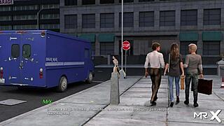 acting lessons girlfriend kisses girlfriend e1 17 in 3d anime hentai