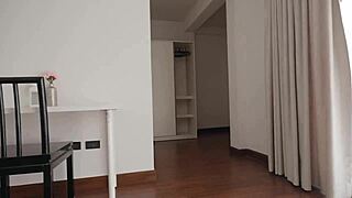 Roughly fucking best friend's stepsister with wet tight pussy