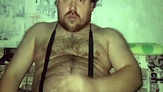 russian gay strokes monster cock, shakes balls