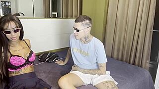 can you believe my gay friend took my virginity? i came so hard on his cock!