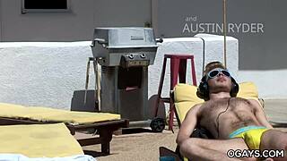 My stepdad’s friend Wesley Woods pounds Austin Ryder