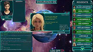 Stranded In Space Chatting With Curvy Girls!