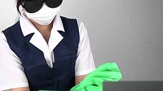 Asian Girl's Saliva-Spitting Armpit Licking!