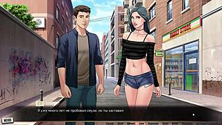 Whoa, check this wild hentai wife in Our Red String Part 17! Can she handle that monster cock?