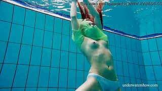 Nina Mohnatka Reveals Hairy Pussy on Beach