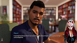 Steps of Debauchery 21 - Sexy College Student in White Stockings