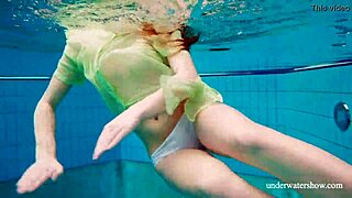 Nina Mohnatka Reveals Hairy Pussy on Beach