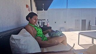 I Fuck The New Neighbor Latina Babysitter