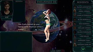 Stranded In Space Chatting With Curvy Girls!