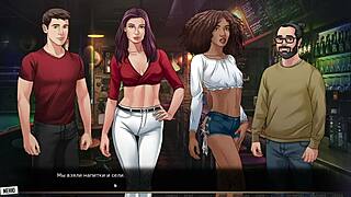 Whoa, check this wild hentai wife in Our Red String Part 17! Can she handle that monster cock?