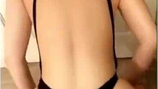 Lacy J shakes that big rear with fierce solo moves