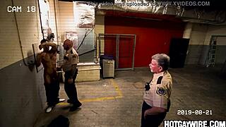 Two Inmates Caught Screwing Around in Jail - Gay POV Action