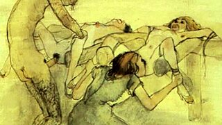 Vintage Erotic Art in Classic Style