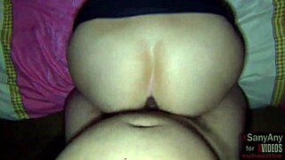 Invited submissive stranger in dress and stockings to the house