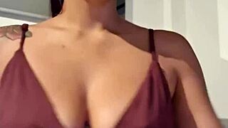 horny after party, i rip clothes and use dildo