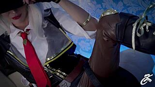 Ashe Overwatch cosplay用玩具玩硬核