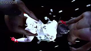 Two Bbc Fuck Bigboobs Chick In 3d