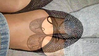 intimate milf webcam fetish session unfolds