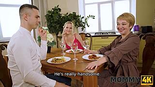 Damn! Mommy4K Cougar Too Horny for Young Stud to Handle!